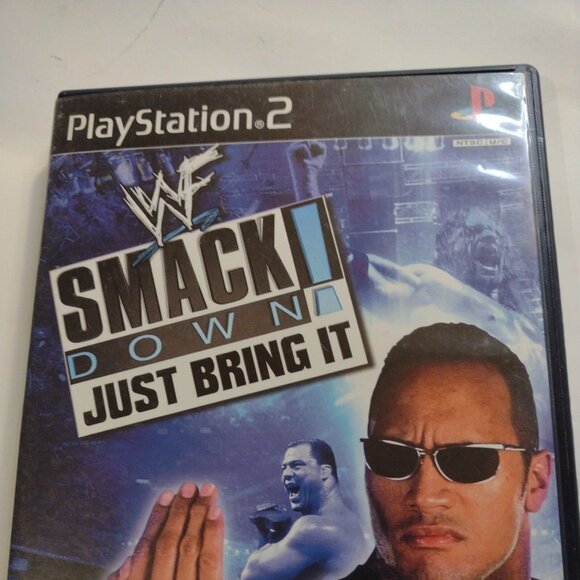 WWE SmackDown ! Just Bring It Black Label (Sony PlayStation 2, 2002) No Manual. - Picture 2 of 9
